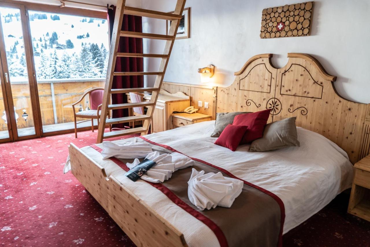 Hotel Le Relais Alpin Les Mosses Luaran gambar