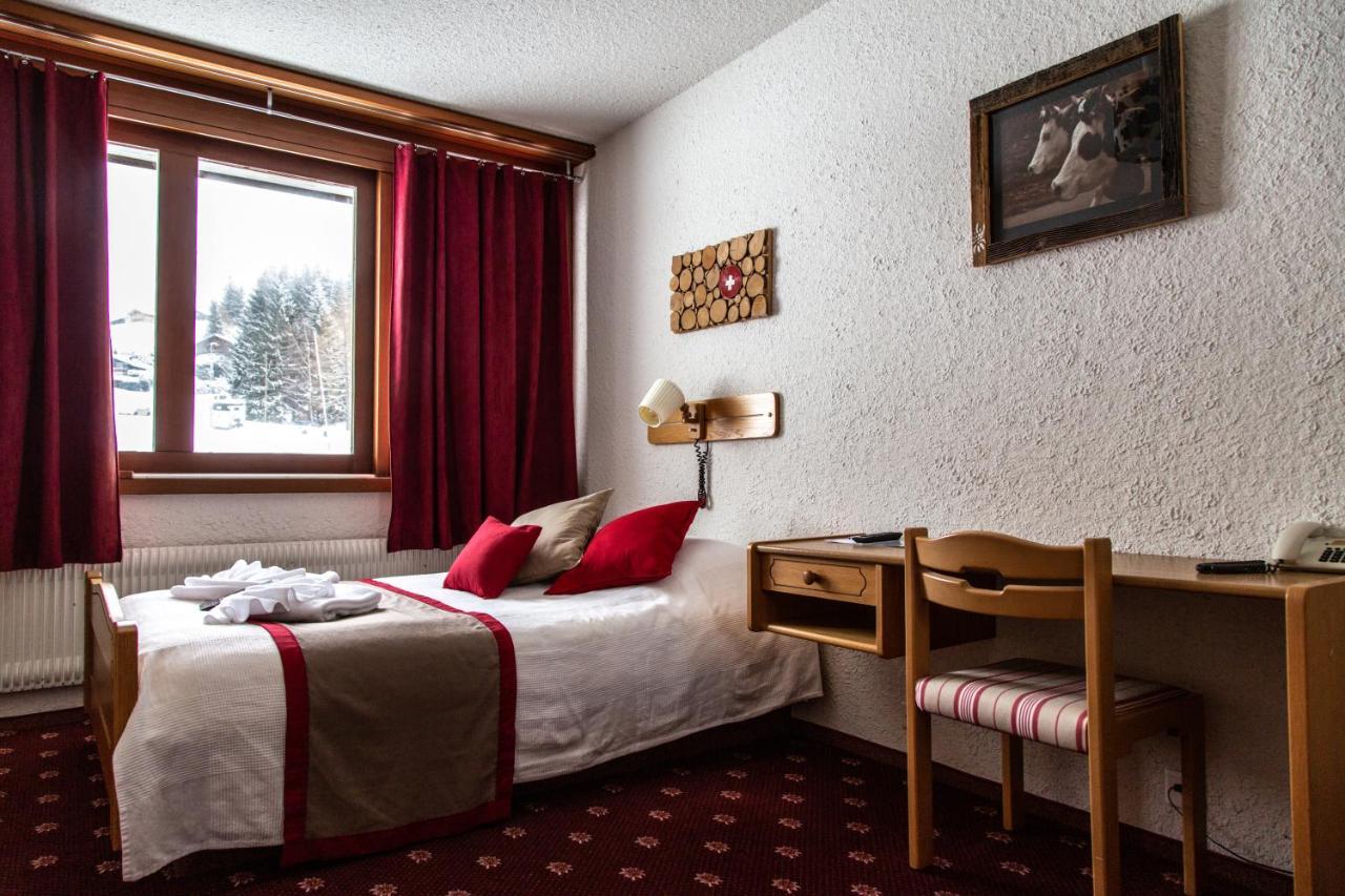 Hotel Le Relais Alpin Les Mosses Luaran gambar