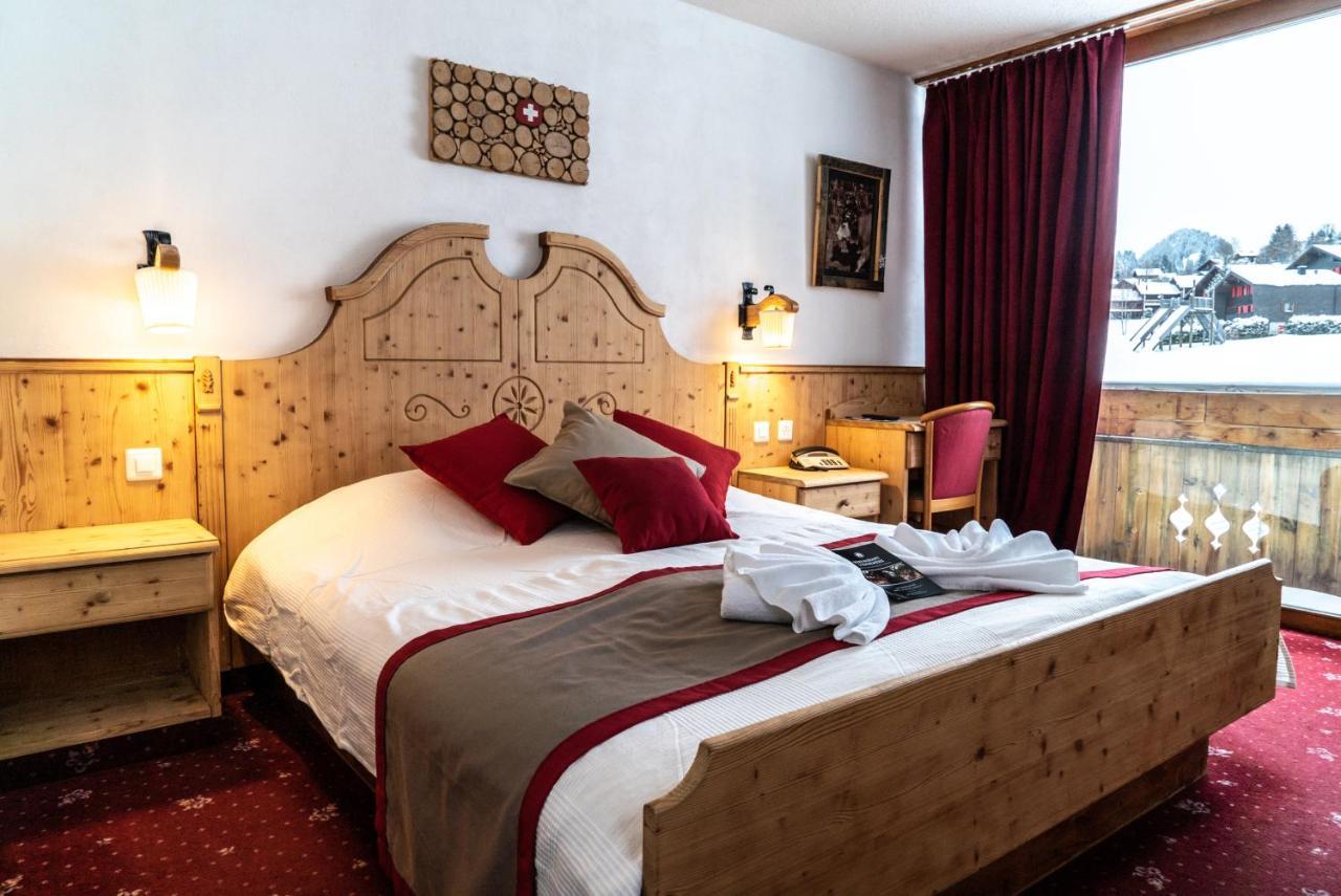 Hotel Le Relais Alpin Les Mosses Luaran gambar