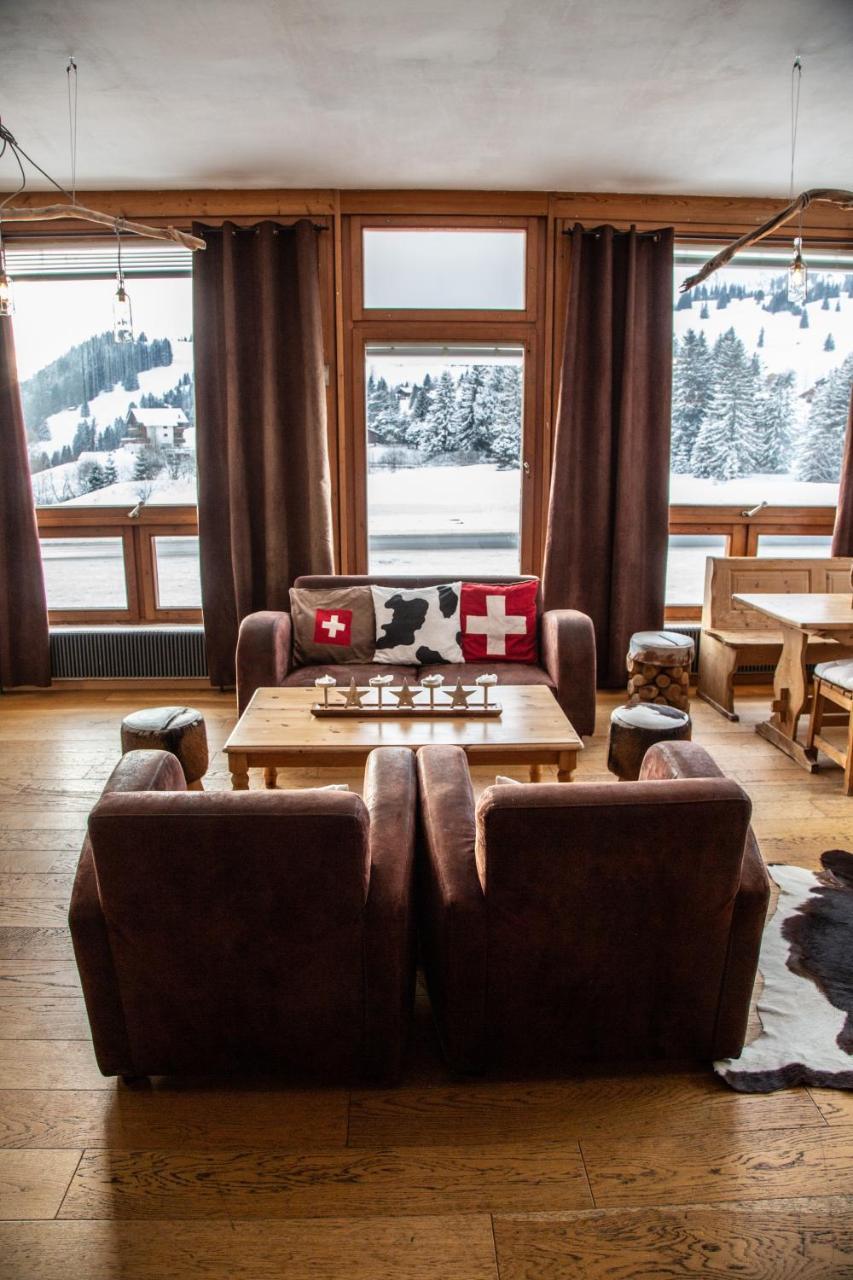 Hotel Le Relais Alpin Les Mosses Luaran gambar