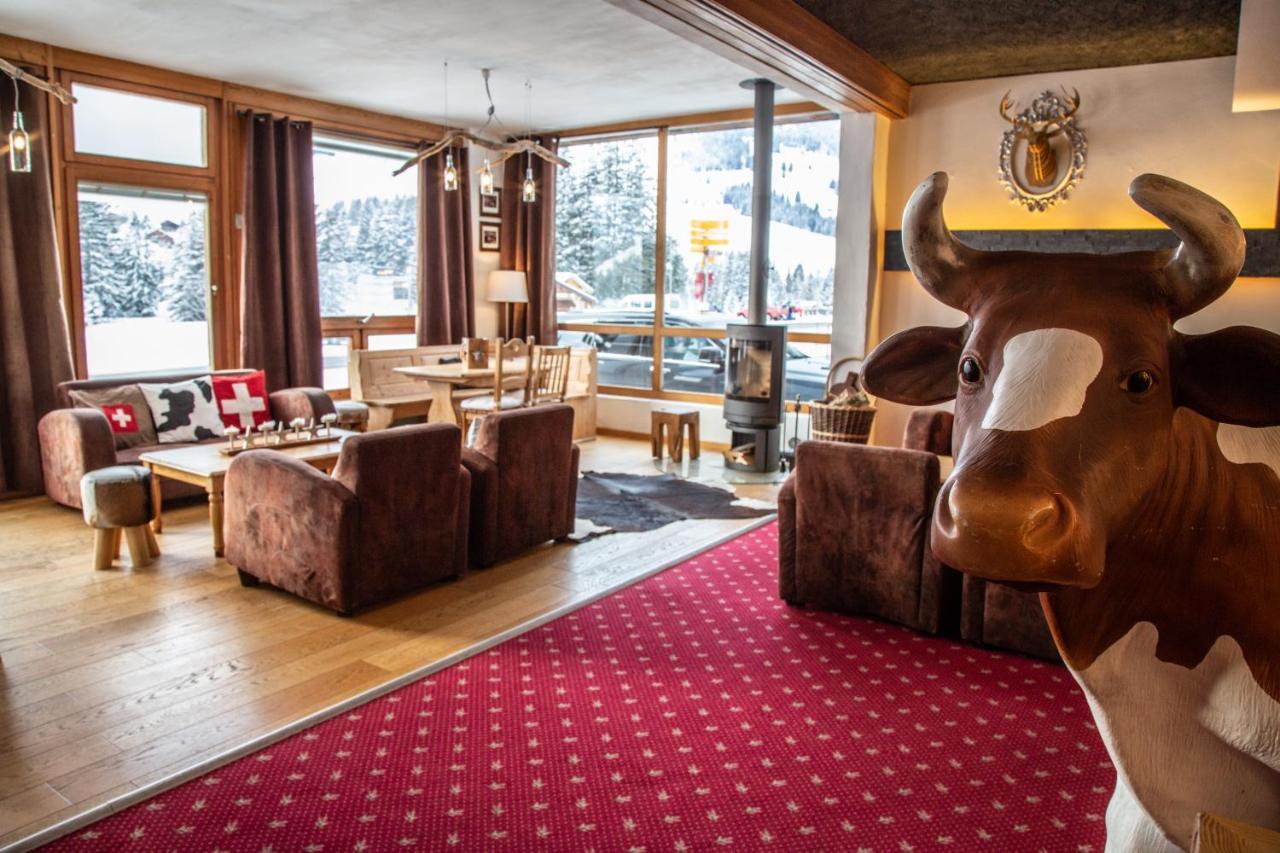 Hotel Le Relais Alpin Les Mosses Luaran gambar