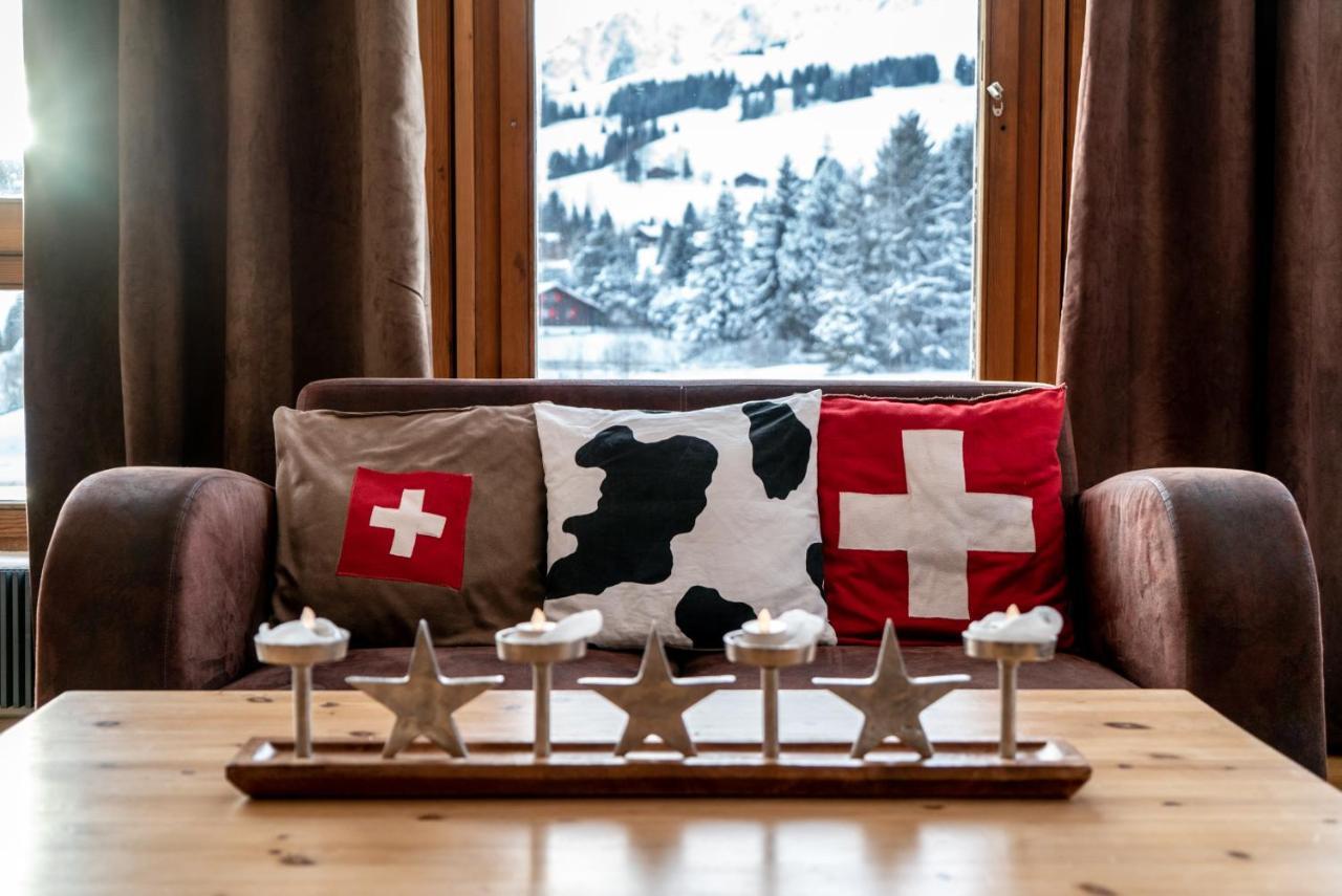 Hotel Le Relais Alpin Les Mosses Luaran gambar