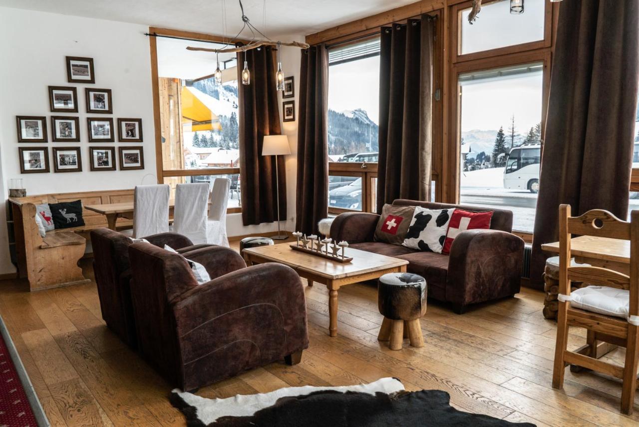 Hotel Le Relais Alpin Les Mosses Luaran gambar